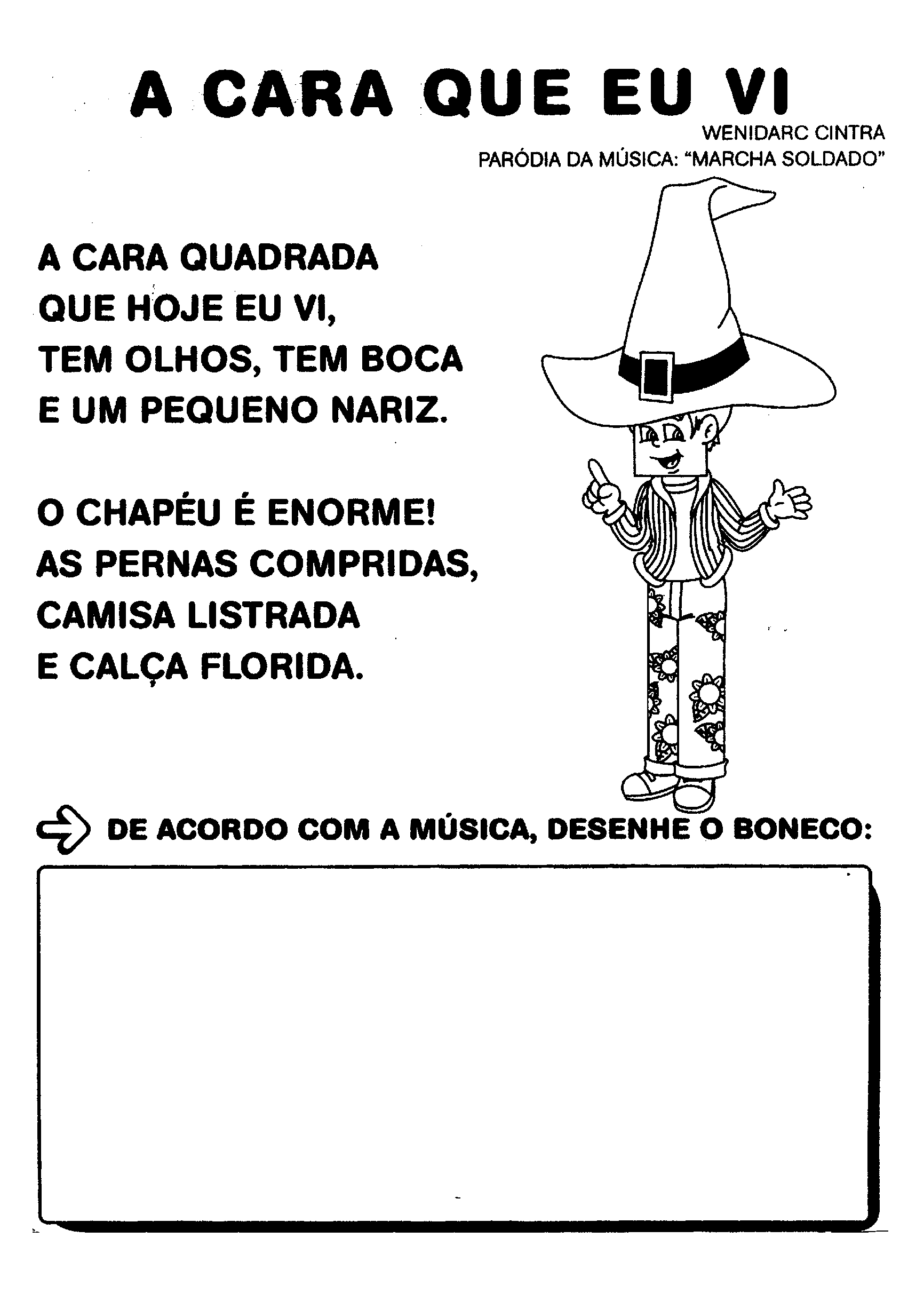 Poema Com Rimas Brincar Ensino 5988