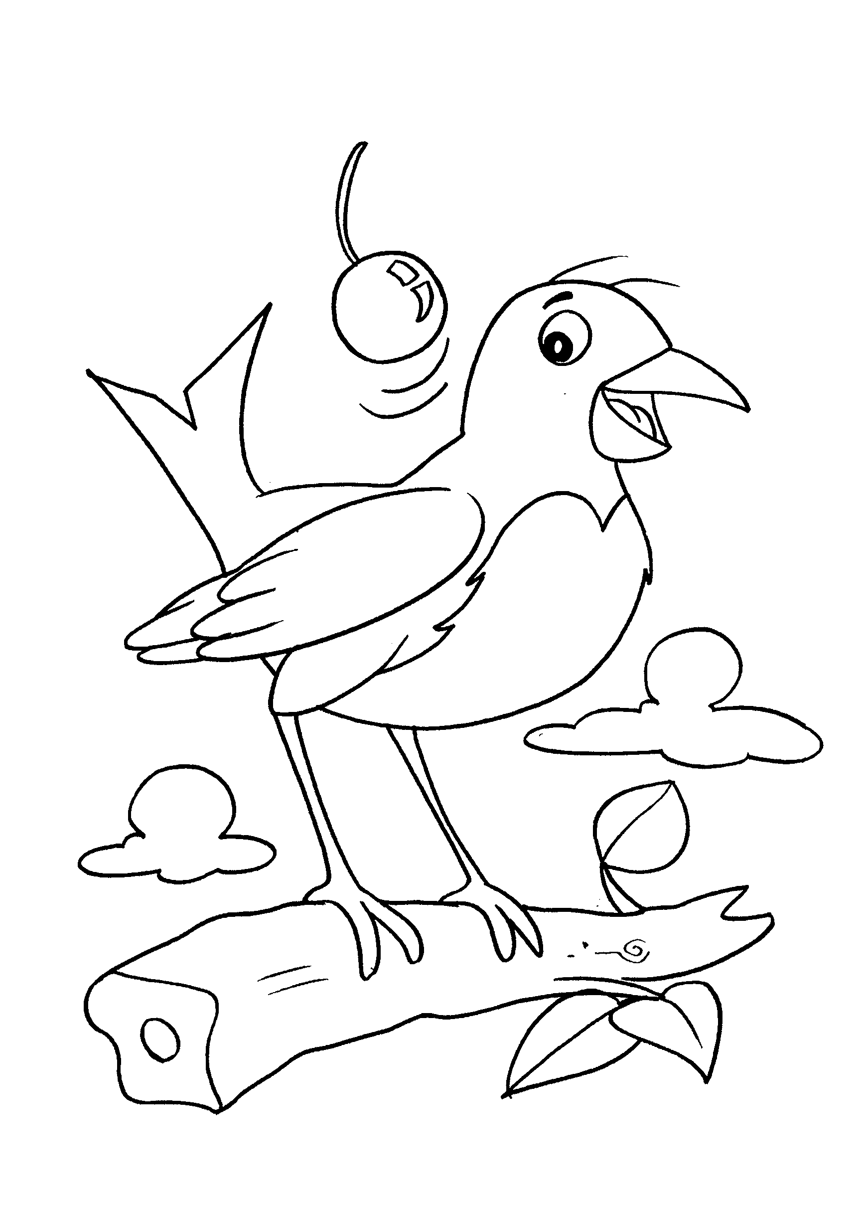 Desenho de passarinho