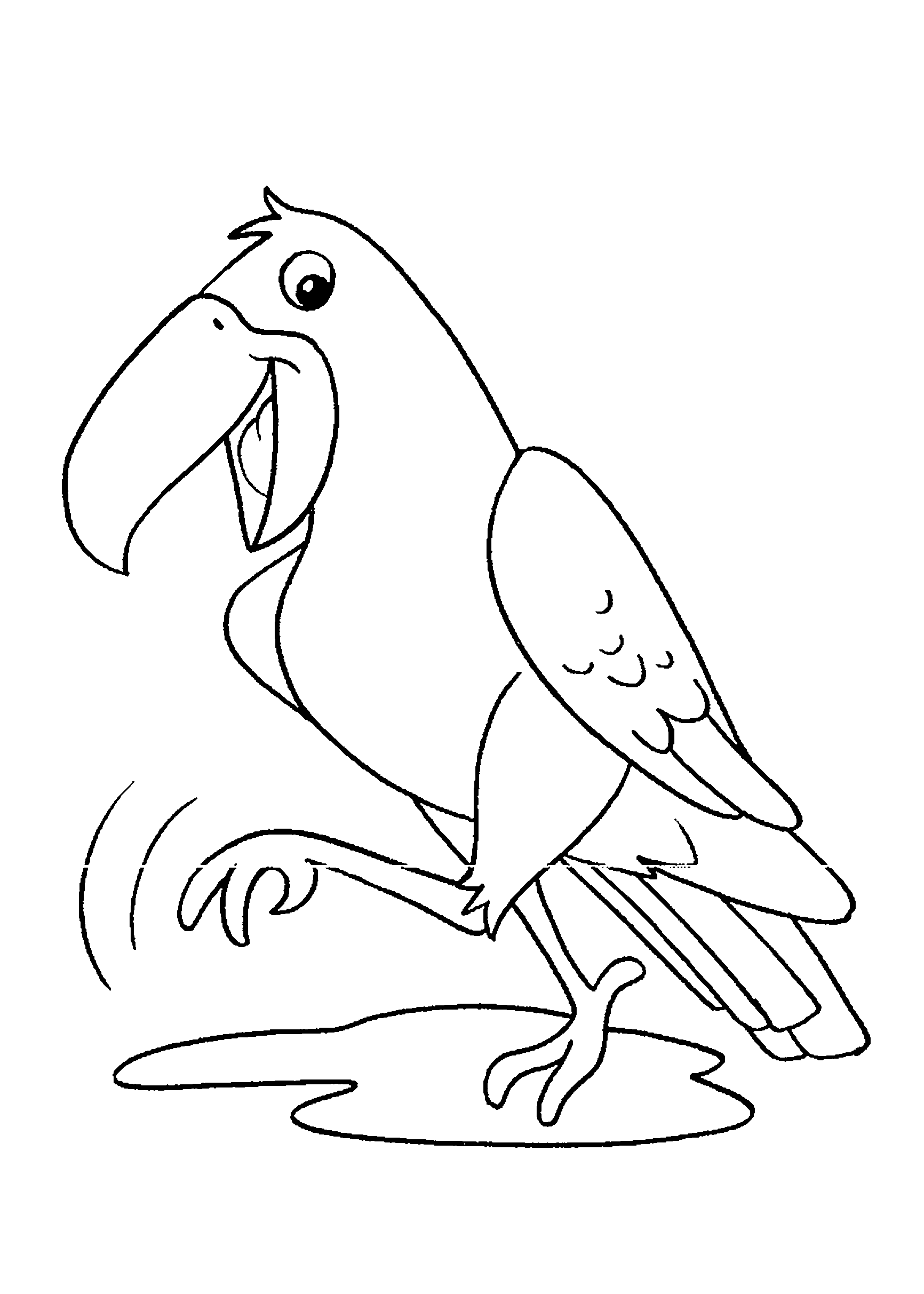 Desenho de tucano