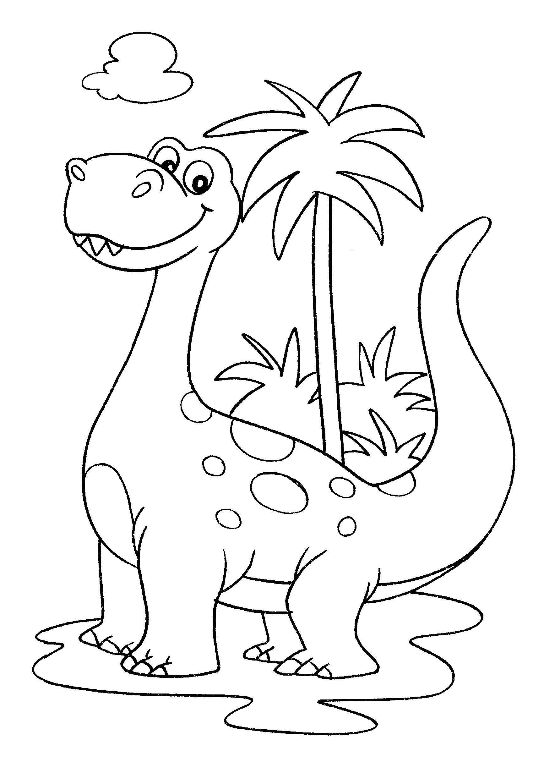 Desenho de Dinossauro